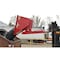 Vestil Heavy Duty Self-Dump Hopper .50 Cubic Yard 6000 lb Red D-50-HD-SR - alternate 4